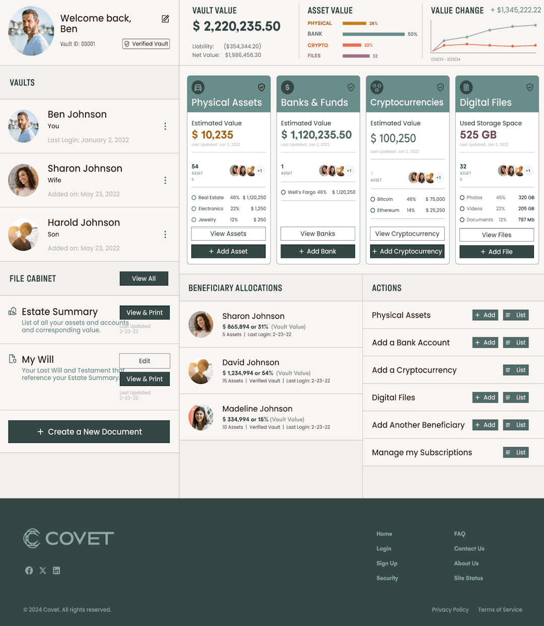 Customer Vault